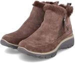 Skechers Stiefeletten COOL ZIP! - Gr. 37 - Braun - Rauleder