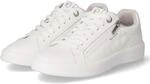Tamaris Low Sneaker Wei&szlig; - Gr. 36 - Textil