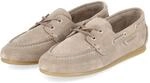 Tamaris Bootsschuhe - Gr. 36 - Braun - Rauleder