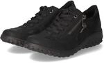 Rieker Low Sneaker - Gr. 36 - Schwarz - Textil & Synthetik
