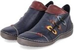 Rieker Stiefeletten - Gr. 39 - Blau - Synthetik
