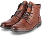 Rieker Stiefeletten - Gr. 41 - Braun - Glattleder