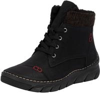 Rieker Winterstiefeletten Schwarz - Gr. 36 - Textil
