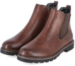 Remonte Chelsea Boots - Gr. 36 - Braun - Glattleder