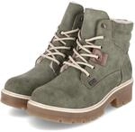 Rieker Winterboots - Gr. 36 - Gr&uuml;n - Synthetik