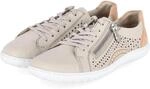 Rieker Barfu&szlig;schuhe - Gr. 38 - Beige - Leder und Synthetik