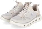 Rieker Slip-On-Sneaker - Gr. 36 - Beige - Textil & Synthetik