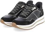 Tamaris Low Sneaker - Gr. 38 - Schwarz - Textil & Synthetik