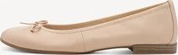 Tamaris 1-22116-41-251, Tamaris Ballerinas - Gr. 40 - Beige - Glattleder Damen