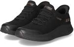 Skechers Slip-In Sneaker DIRE STEP - Gr. 36 - Schwarz - Textil