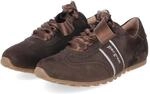 Paul Green Low Sneaker Braun - Gr. 37 - Leder und Textil