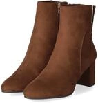 Marco Tozzi Stiefeletten - Gr. 36 - Braun - Textil