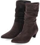 Paul Green Slouchy Boot Stiefeletten Braun - Gr. 36 - Echt Leder