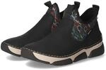 Rieker Slip-On Sneaker - Gr. 36 - Schwarz - Textil & Synthetik