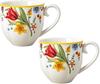 Villeroy & Boch 1486388402, Villeroy & Boch Spring Awakening Becher mit Henkel Set