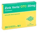 Zink Verla OTC 20mg