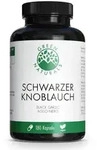 Green Naturals Schwarzer Knoblauch 750mg Kapseln vegan