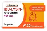 IBU LYSIN ratiopharm 400 mg Filmtabletten