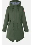 Derbe Traveby Friese Fisher Oliv Damen Regenjacke Nachhaltig