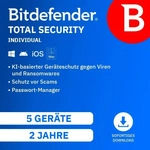 Bitdefender 301047640, Bitdefender Total Security ESD 5 Ger&auml;te 2 Jahre ( Download )