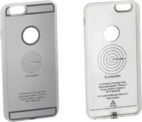 Inbay 155-240000-21-01, Inbay Ladeschale f&uuml;r Apple iPhone 6 / 6S - silber -