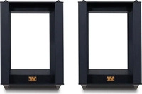 Wharfedale Linton Heritage Stand Lautsprecher-St&auml;nder, Paar, schwarz