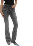 Vero Moda Jeans Flash in Grau mit ausgestelltem Bein-XS-L32