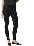 Levis 721 High Rise Skinny Jeans in schwarzer Waschung-W27 / L28
