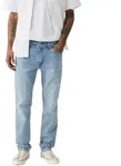 Levis 511 Slim Jeans aus Leinen Denim in Hellblau-W32 / L34