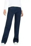 Mac Dream Wide Leg Jeans in Rinse-Waschung-D40 / L34