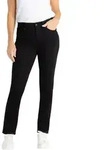 MAC Melanie Jeans Straight Leg Black Black-D38 / L28