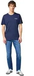 Wrangler T-Shirts Sign Off Tee in Real Navy im 2er-Pack-L