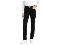 Mac Angela Jeans Slim Fit in schwarzem Black-Black-D34 / L30