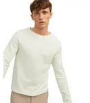 Jack & Jones Strickpullover in Cremewei&szlig; mit Rundhals-S