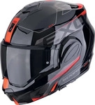 Scorpion 118-478-24-05, Scorpion Exo-Tech Evo Traveller Klapphelm schwarz-rot