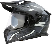 O'NEAL ASRS-123, O'NEAL A-SRS Enduro-Helm SPIKE schwarz-grau-wei&szlig;