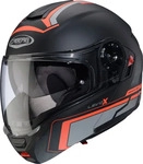 Caberg CA10092033-XL, Caberg Levo X Elite Klapphelm matt-schwarz-anthrazit-rot