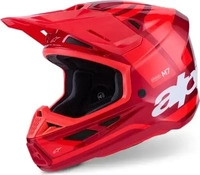 Alpinestars 8301726-3127-S, Alpinestars S-M7 CORE Crosshelm rot-gl&auml;nzend