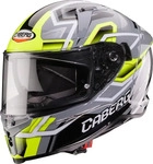 Caberg CA15026055-S, Caberg Avalon X Brama Integralhelm grau-schwarz-neongelb