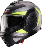 Caberg CA10090025-2XL, Caberg Trip Lunar Klapphelm matt-schwarz-anthrazit-neongelb