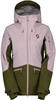 Scott S2-Y-291860, Scott W Vertic 3l Jacket Colorblock / Oliv / Pink Damen