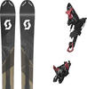 Scott S2-W-283089, Scott M Pure Pro 109ti Ski Oliv / Schwarz Herren