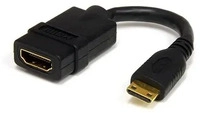 StarTech HDACFM5IN, StarTech Adapter HDMI auf Mini-HDMI-Kabel 12cm