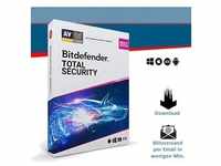 Bitdefender Total Security 2024, 5 Geräte - 18 Monate, Download