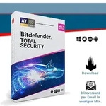 Bitdefender Total Security 2026, 3 Ger&auml;te - 2 Jahre, Download, Sofortversand
