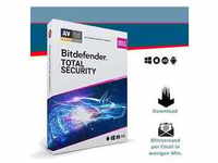 Bitdefender Total Security 2024, 3 Geräte - 3 Jahre, Download