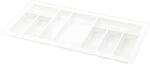 AGOFORM Besteckeinsatz Classico 450/90 Kunststoff Wei&szlig;