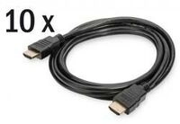 DIGITUS HDMI High Speed mit Ethernet Anschlusskabel, 10er Pack