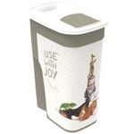 Rotho Flo Tierfutter Sch&uuml;ttdose 4.1 l IML PET feed with joy