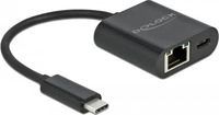 DELOCK 66644, Delock Netzwerkadapter - USB-C 3.2 Gen 1 - Gigabit Ethernet x 1 +...